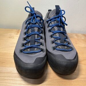 Black Diamond Men’s 11.5 Approach Shoes Gray Blue Hiking Climbing Trail